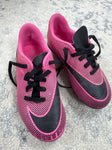 Nike Pink and black cleats Ball Sports