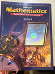 Glencoe math Course 2 text book math grade 7 or 8 Curriculum