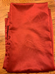 Mainstay Deep red curtains, rod pocket, 84in long. Set of 2 Decor