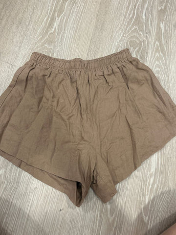Mable Tan  linen shorts Women's - M