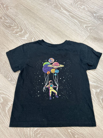 Astronaut balloons shirt Sz 4/5 4T/4