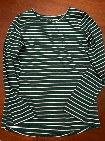Childrens place Green stripe 14