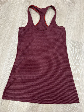 Lululemon Maroon stretchy tank, no tags, fits like S/M Women's - S