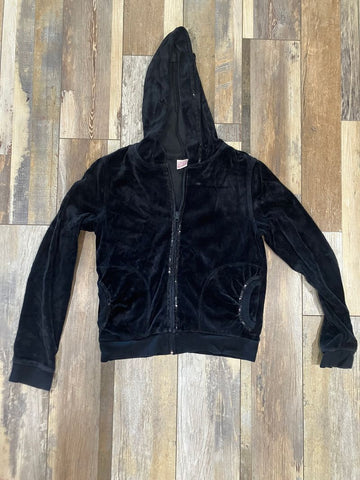 Girls Canyon River blues black zipper Jacket - SIZE 16/18 16