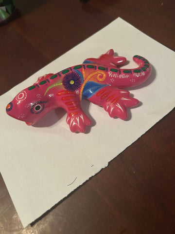 Ceramic Lizard Small Ceramic Lizard Figurine, excellent condition Decor