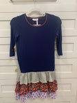 Matilda Jane 435 Navy dress with ruffle layers 10