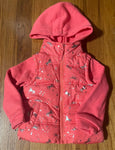 Pink Platinum Coral Unicorn Sweatjacket 2T