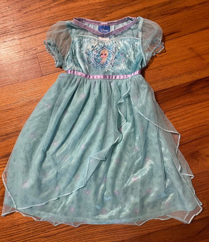 Disney Elsa Dress Pajamas 18 Months
