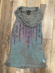 Signature Studio Gray sweater material, sleeveless Women's - S