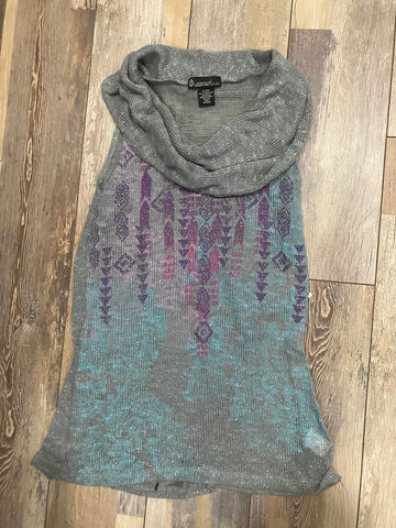 Signature Studio Gray sweater material, sleeveless Women's - S