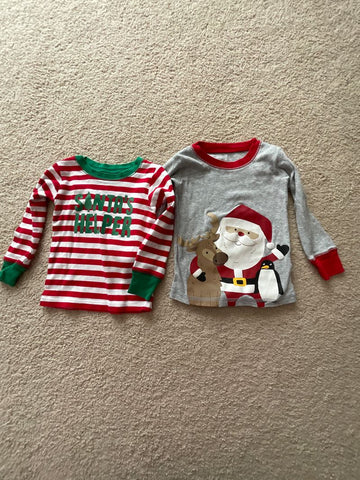 Carters Snug fit pajama tops 2T