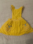 Matilda Jane Matilda Jane skirt overalls yellow 4T/4