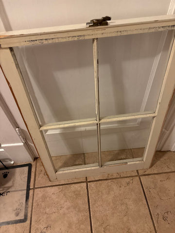 Old window 4 pane Decor