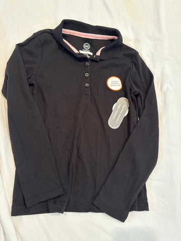 Wonder Nation NWTBlack long sleeve polo 7