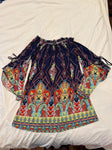 Win Win Tie sleeve tunic top Women's - L