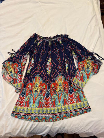 Win Win Tie sleeve tunic top Women's - L