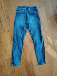 BlueSpice Size 9 skinny jeans stretchy EUC blue spice brand Junior Large 9-11