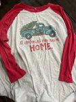 Boutique Christmas baseball t Women's XXL 18