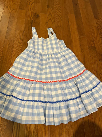 Tahari Red white and blue dress 6T/6X