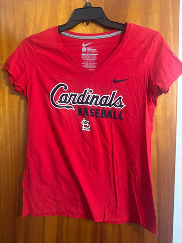 Nike St Louis Cardinals Slim Fit Tee Women's - L
