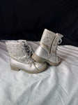 Dream Paris Grey and sparkle duck boots - play/well loved condition 10 (Lil' Kid)