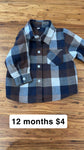 Flannel  12 Months