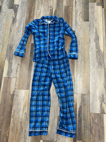 Joe Boxer - 2 piece Pj set Blue plaid - pants and long sleeve shirt 12