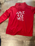 Unknown Jacket that spells out awesome on back Men's - L