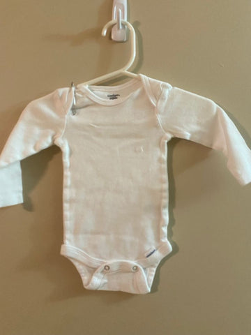 Gerber Boy girl onsie white 0-3 Months