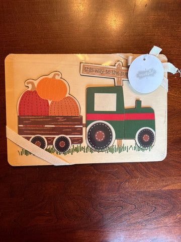 Mudpie 5 Piece Tractor Puzzle NWT Puzzle