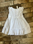 Baby bgosh White dress 18 Months
