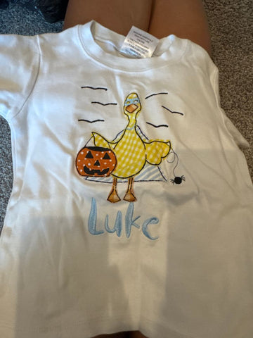 Luke Halloween shirt  2T