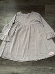 Ruffle Girl Grey boutique top 5T/5