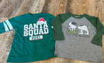 Variety 2 ls Christmas shirts 5T/5