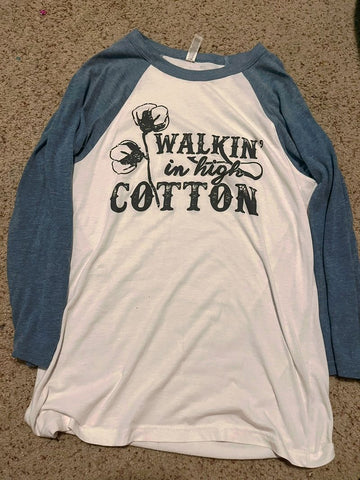 Unknown High cotton baseball shirt Women's - S