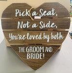 Hobby Lobby Pick a seat wedding decor Decor
