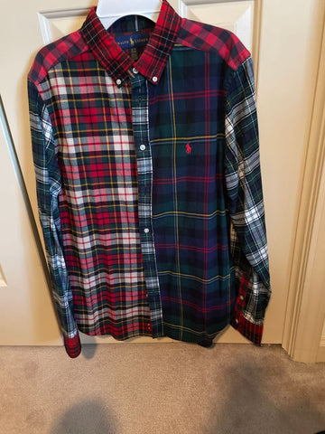 Ralph Lauren Plaid flannel shirt 18-20