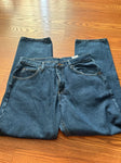 Wrangler Five Star NWT dark wash relaxed fit 33x30 30-32