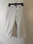1822 White capri Women's 12