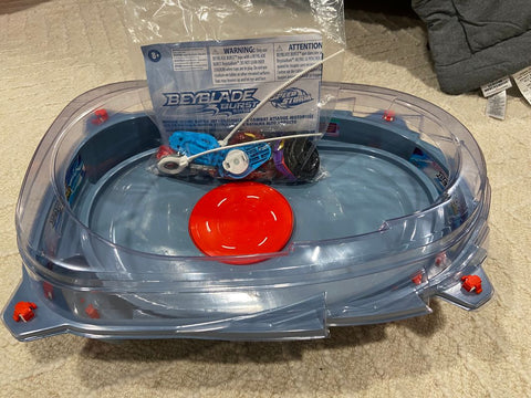 Beyblade Burst surge motor strike battle set with misc beyblades Games
