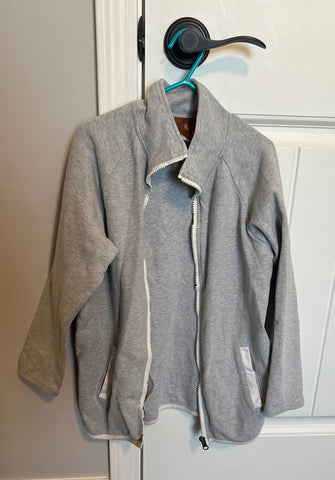 Millie Jay grey zip up 8