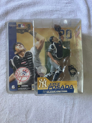 MLB Yankees Jorge Posada Series 6 figure Figures and Animals