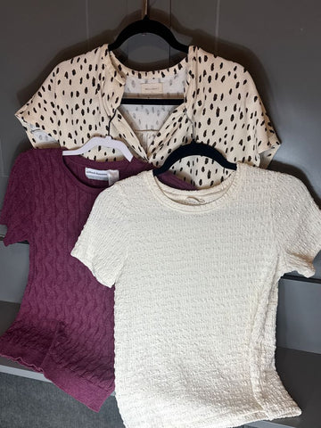 Variety 3pc EUC business casual shirts Women's - S