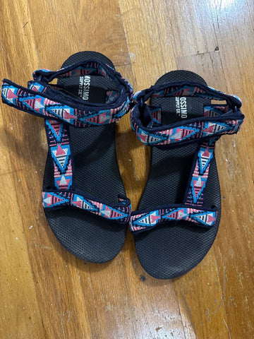 Messimo Pink blue sandals 7 (Adult)