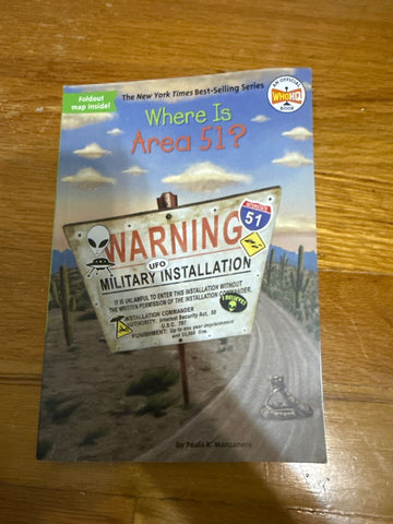 Where is Area 51 Youth Chapter Book