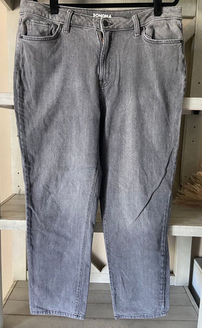 Sonoma Gray jeans, reg length Women's XXL 18