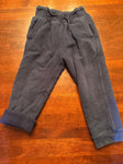 Gap Navy Fleece Lined sweatpants XS 4/5 4T/4