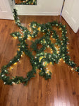 3 12ft lighted garlands Christmas garland Holiday