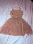 Unknown Beige dress EUC 6T/6X