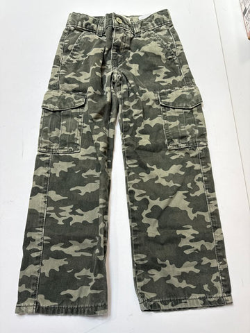 Levis 505 Camo cargo pants w adjustable waist 6T/6X
